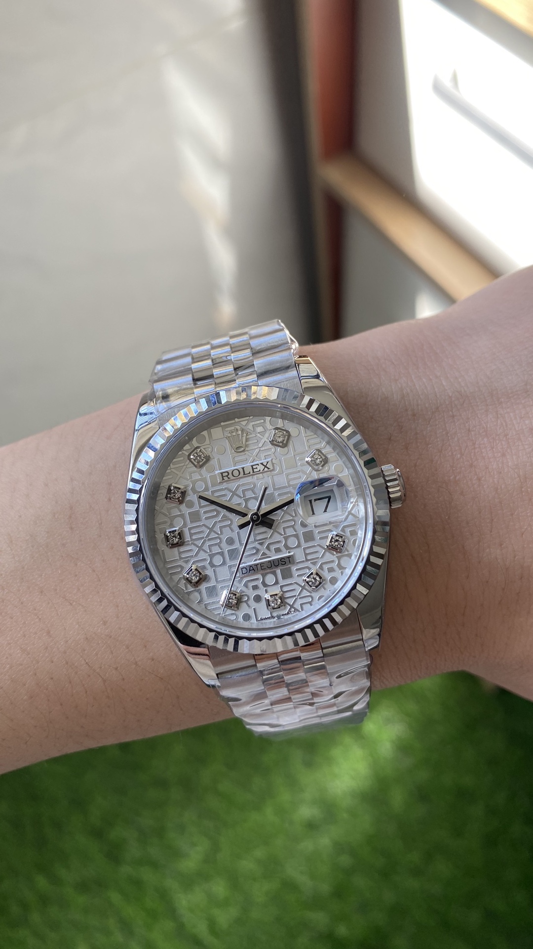 Rolex Datejust 36mm Blue / Silver - watch0824