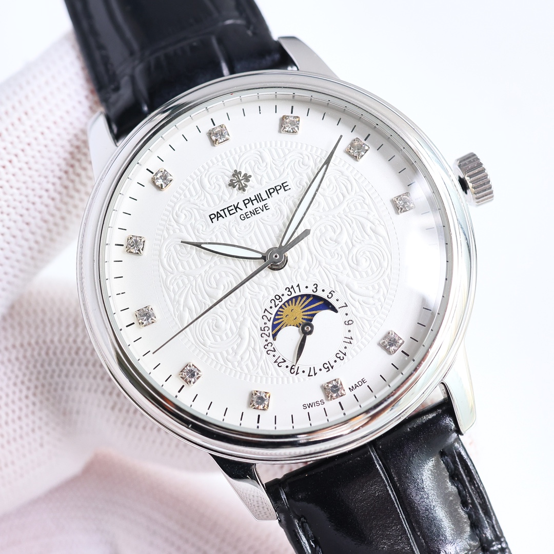 Patek Philippe Watch White / Gold - watch0829