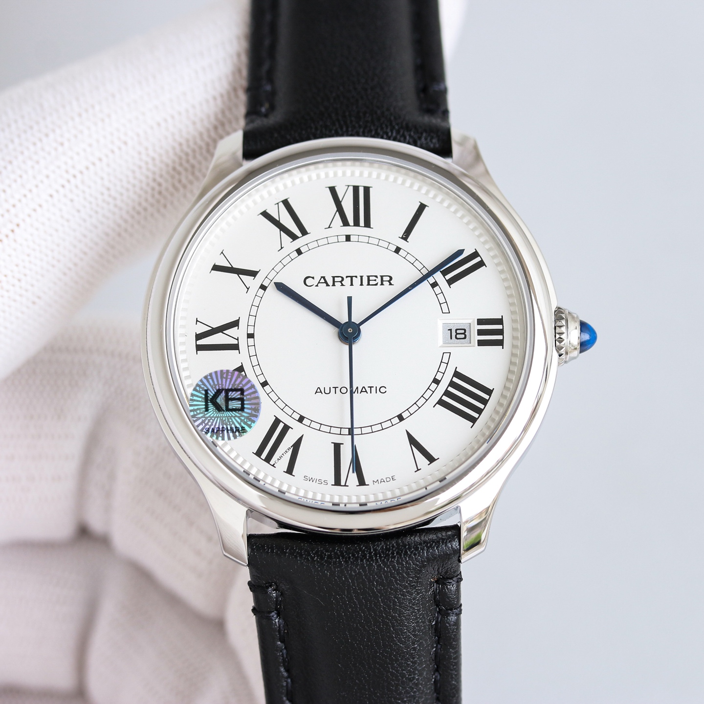 Cartier Watch 40mm White / Rose Gold - watch0831