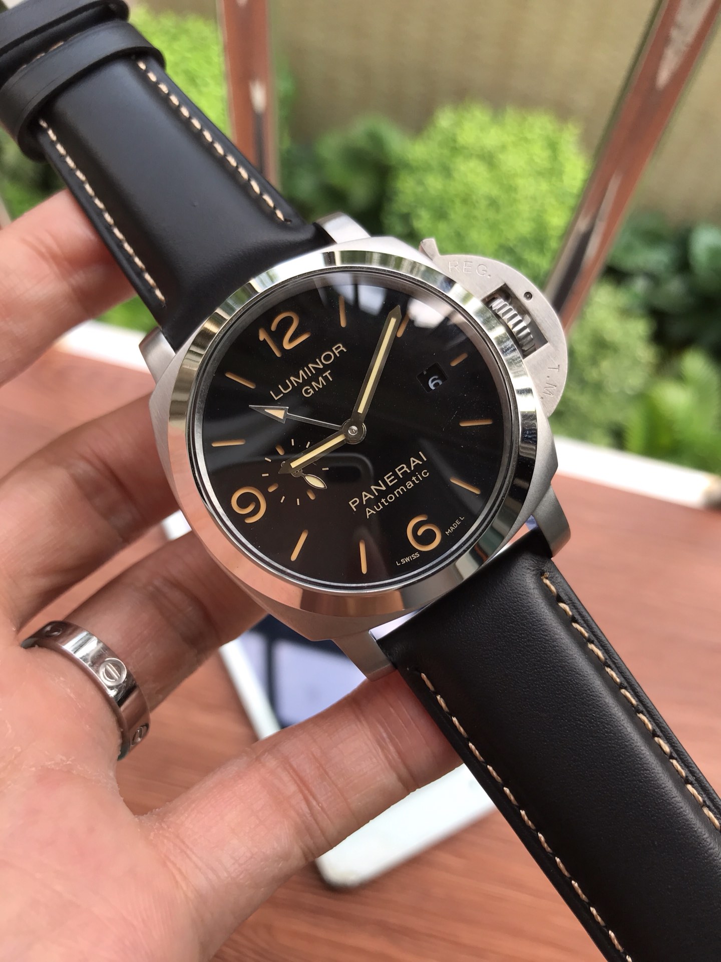 Panerai Watch 44mm White / Silver - watch0845