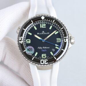 Blancpain Fifty Fathoms 45mm Black / White - watch0850