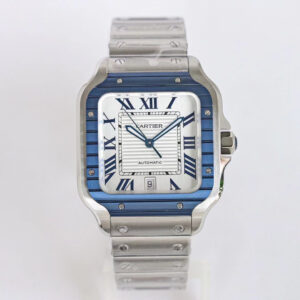 Cartier Santos 39.8mm Silver - watch0853