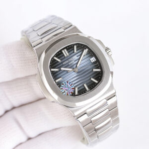 Patek Philippe Nautilus White / Blue - watch0855