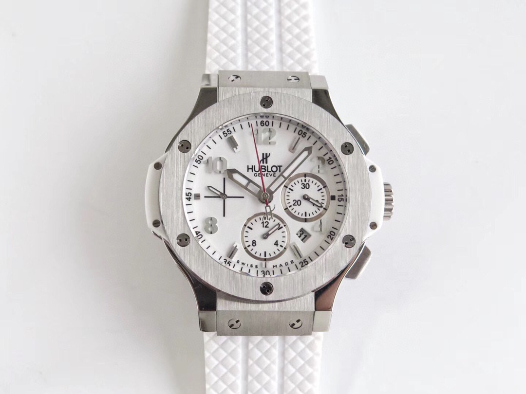 Hublot Big Bang 44mm White / Gold - watch0898