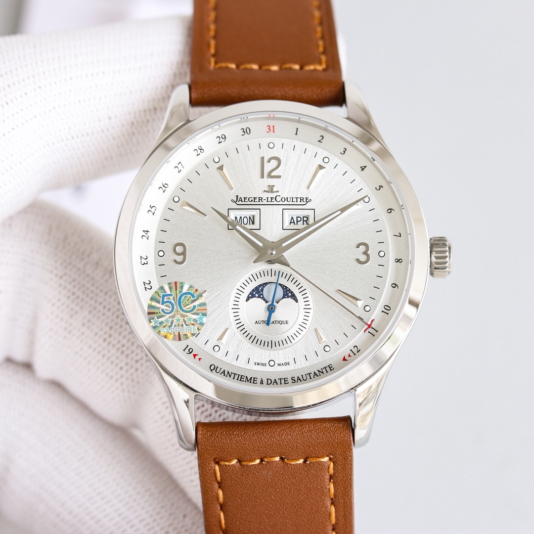 Jaeger-LeCoultre Watch 40mm White / Rose Gold - watch0908