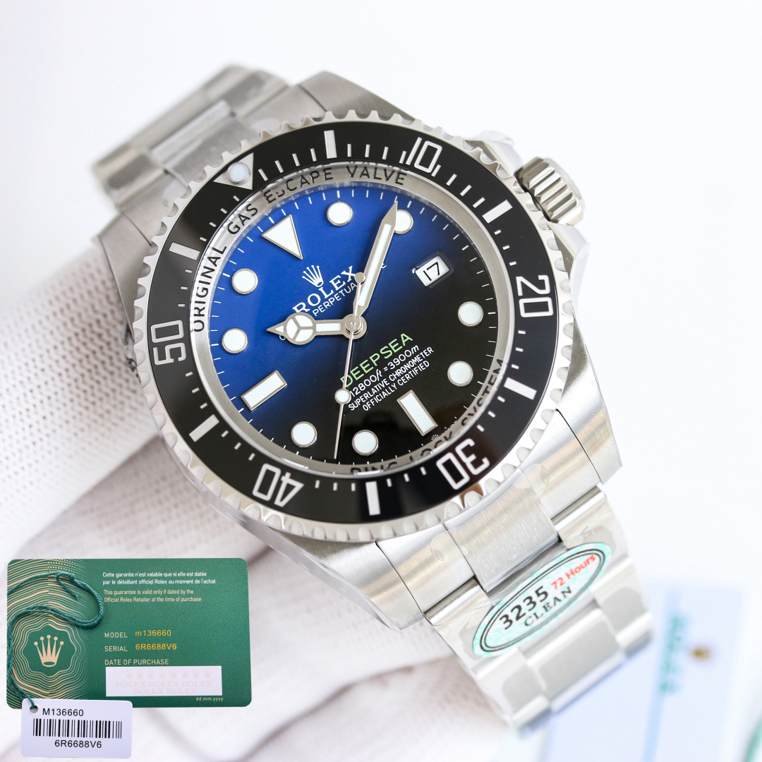 Rolex Watch 44mm White / Gold - watch0919