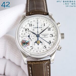 Longines Watch 42mm Silver - watch0943