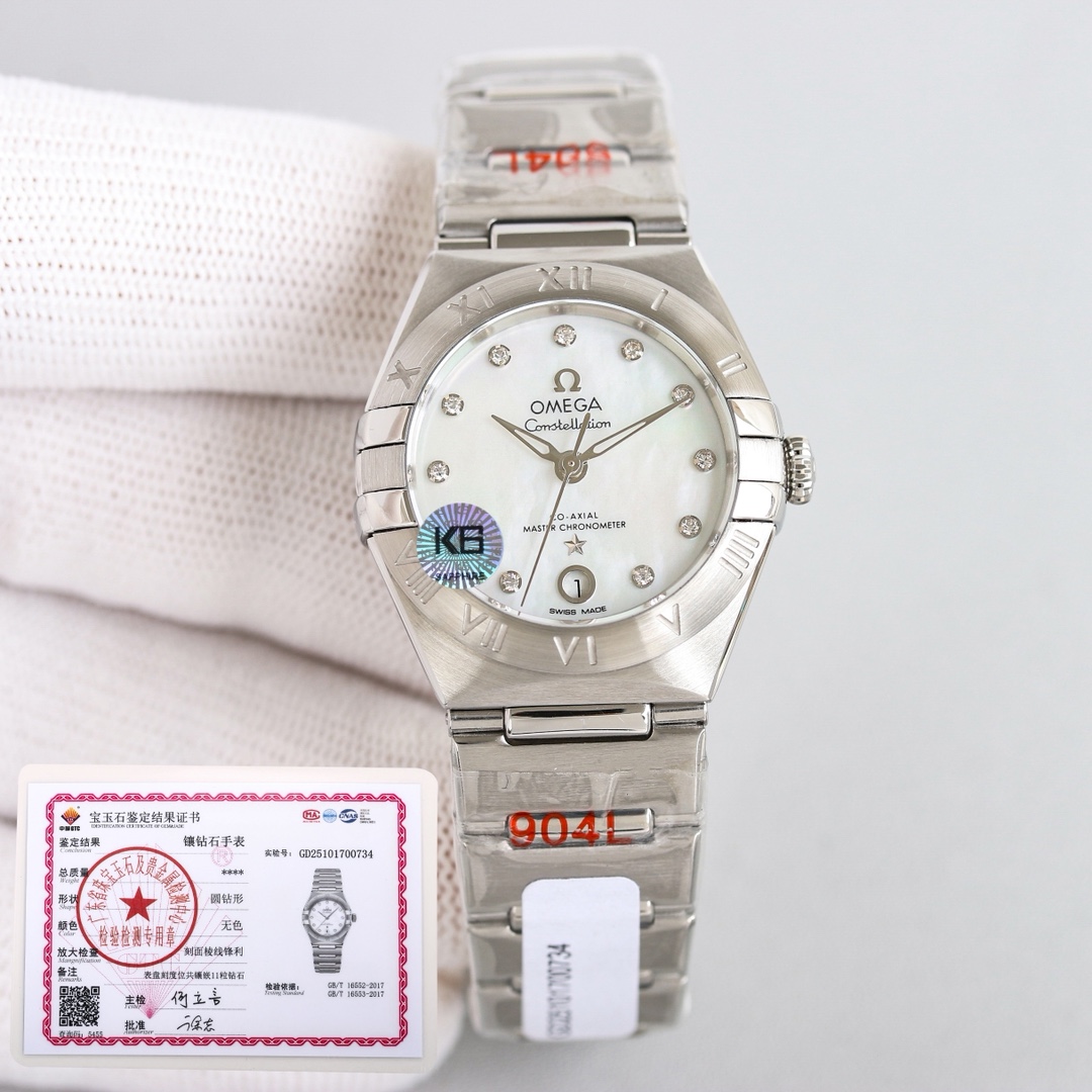 Omega Constellation 29mm Silver - watch0957
