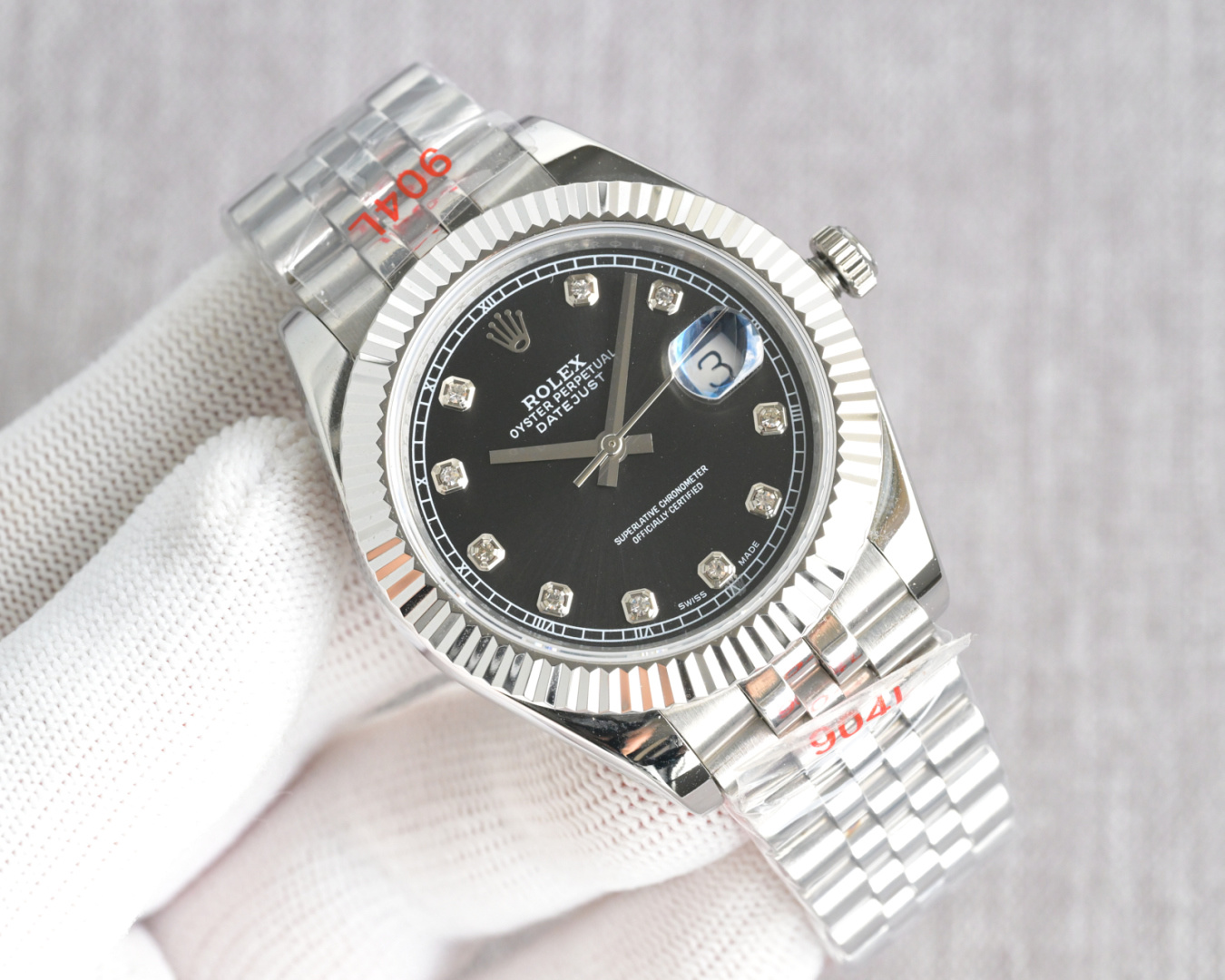 Rolex Datejust 41mm Silver - watch0977