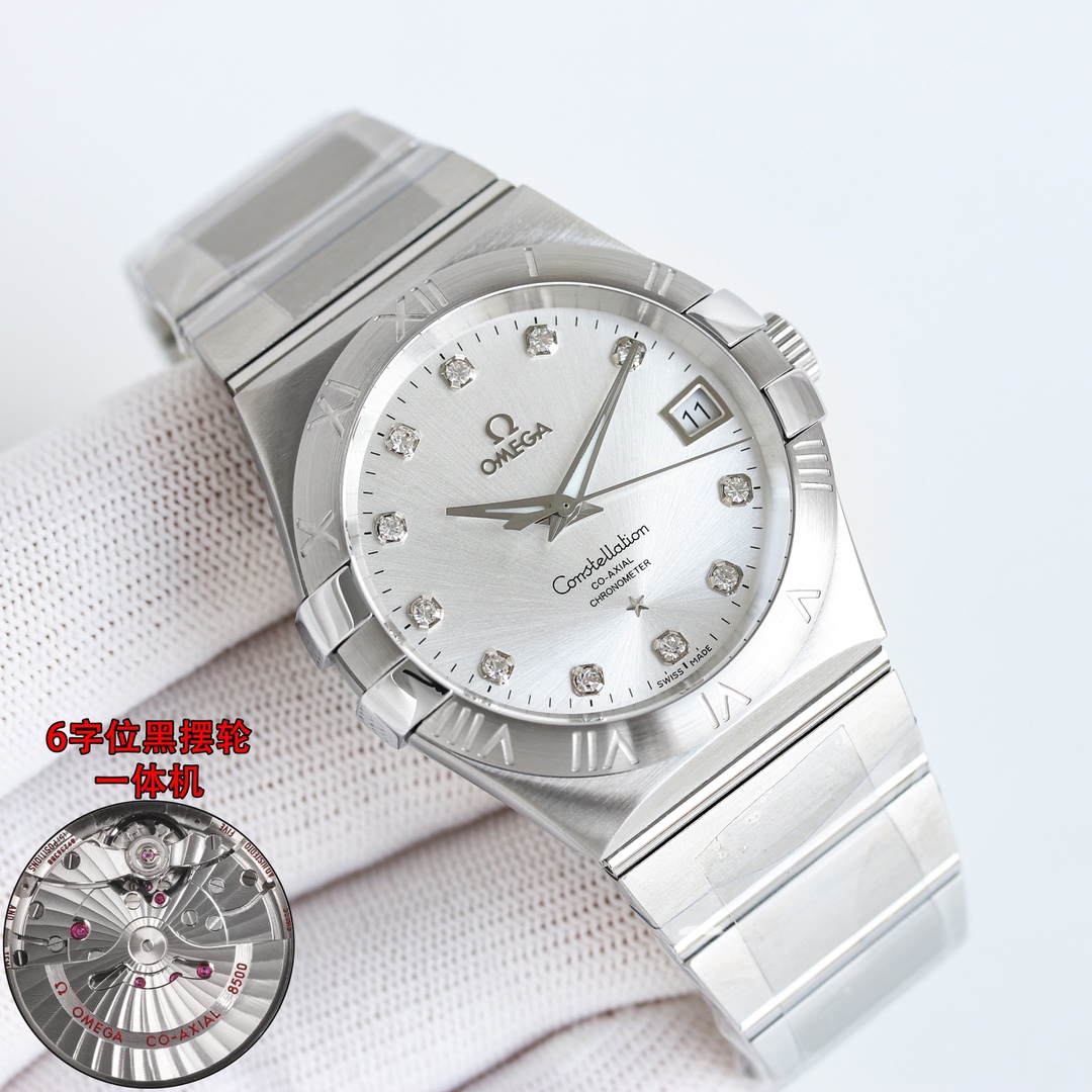 Omega Constellation 38mm Gold / Silver - watch1000