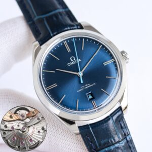 Omega De Ville 40mm White / Blue - watch1034