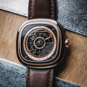 SevenFriday Watch 45mm Black / White - watch1038