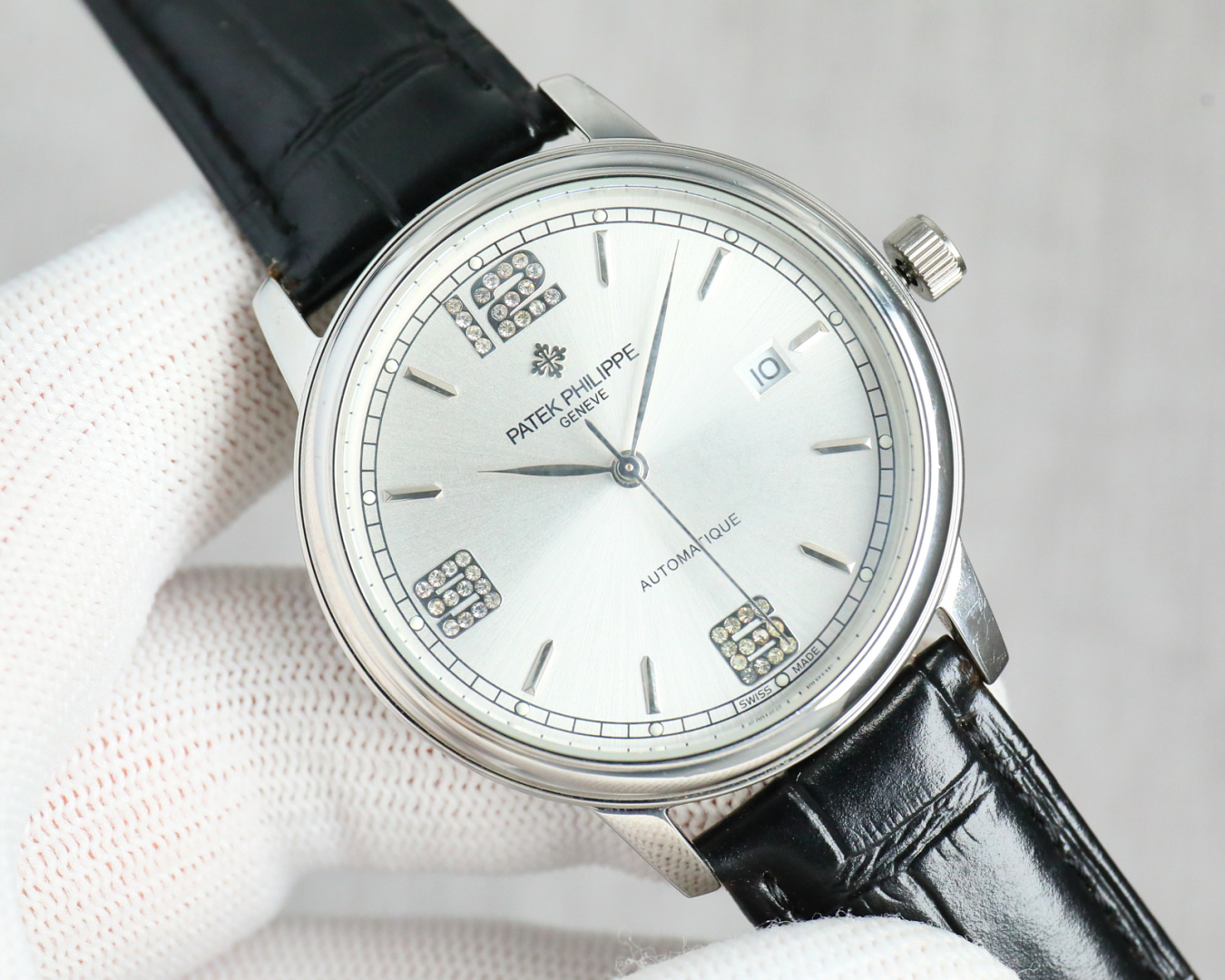 Patek Philippe Watch 40mm White / Gold - watch1041