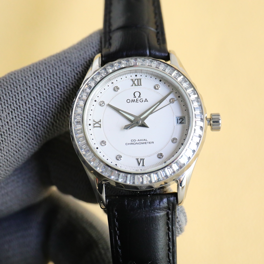 Omega Watch Silver - watch1070