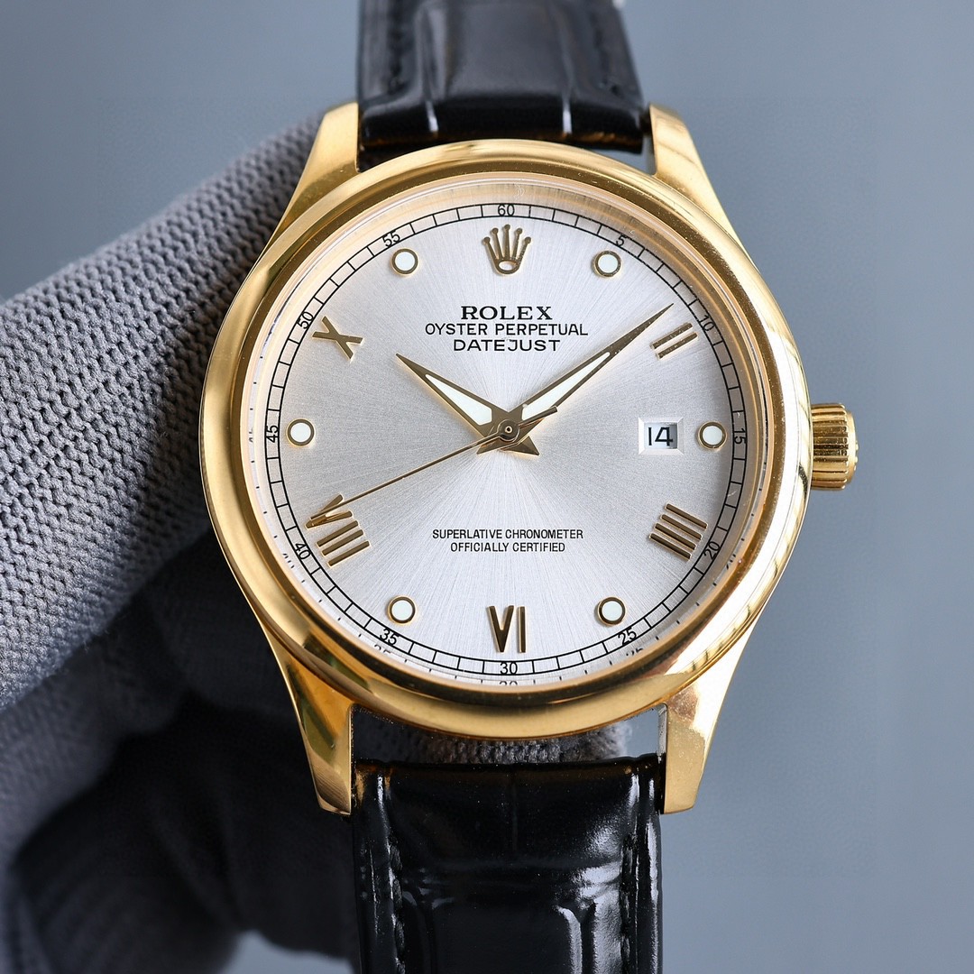 Rolex Watch 40mm Silver - watch1081