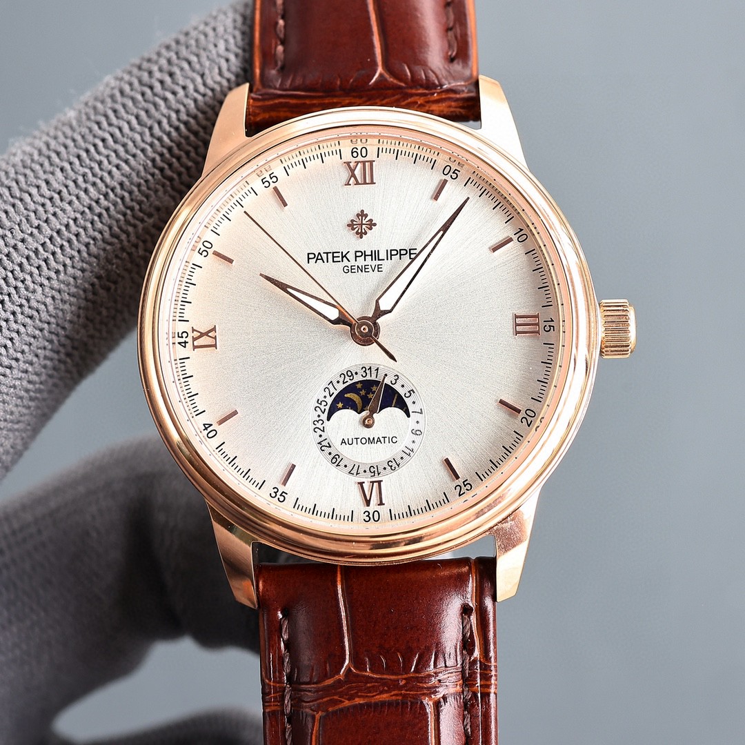 Patek Philippe Watch White / Gold - watch1082