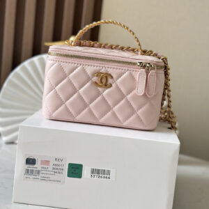 bag0581 Chanel Vanity Pink