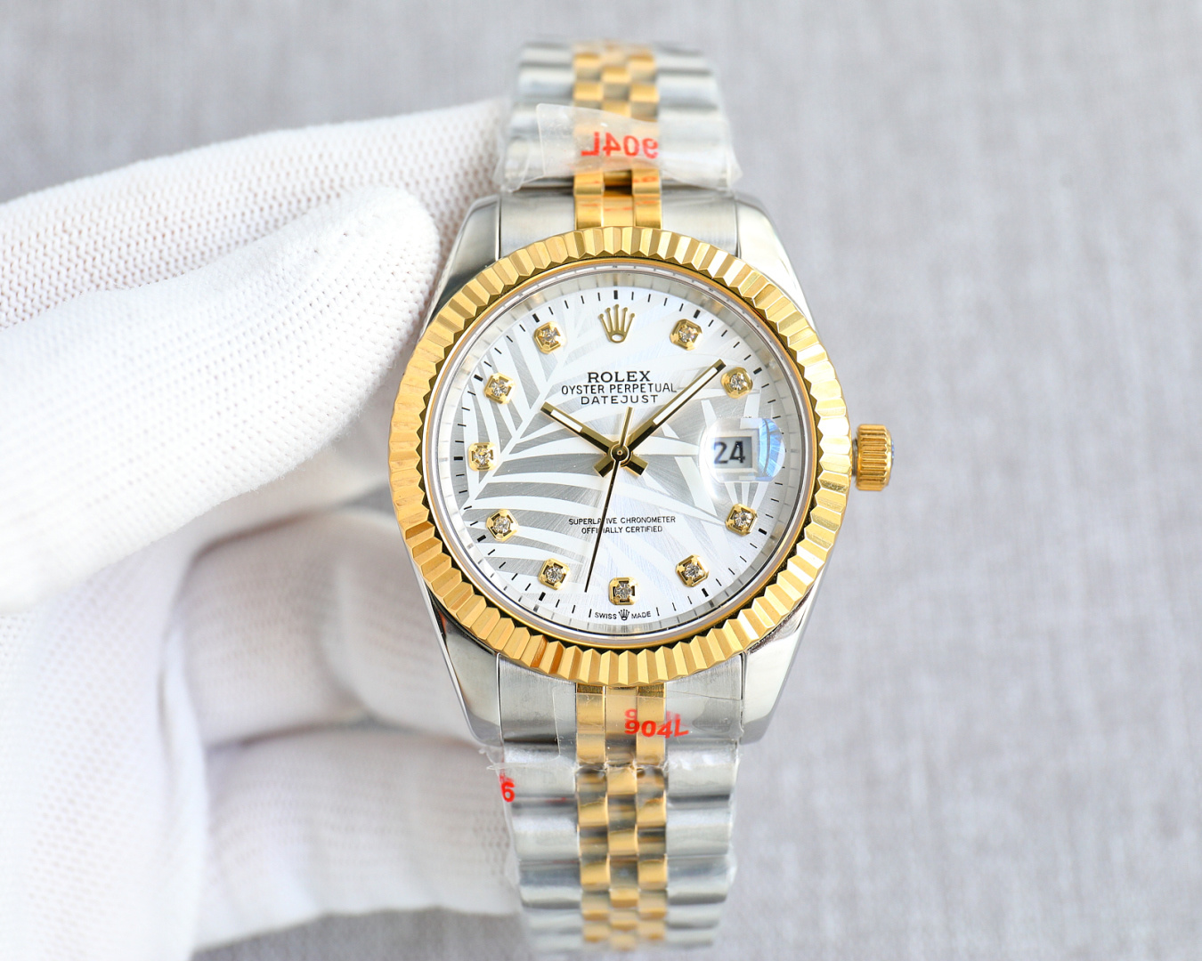 Rolex Datejust 41mm White - watch1115