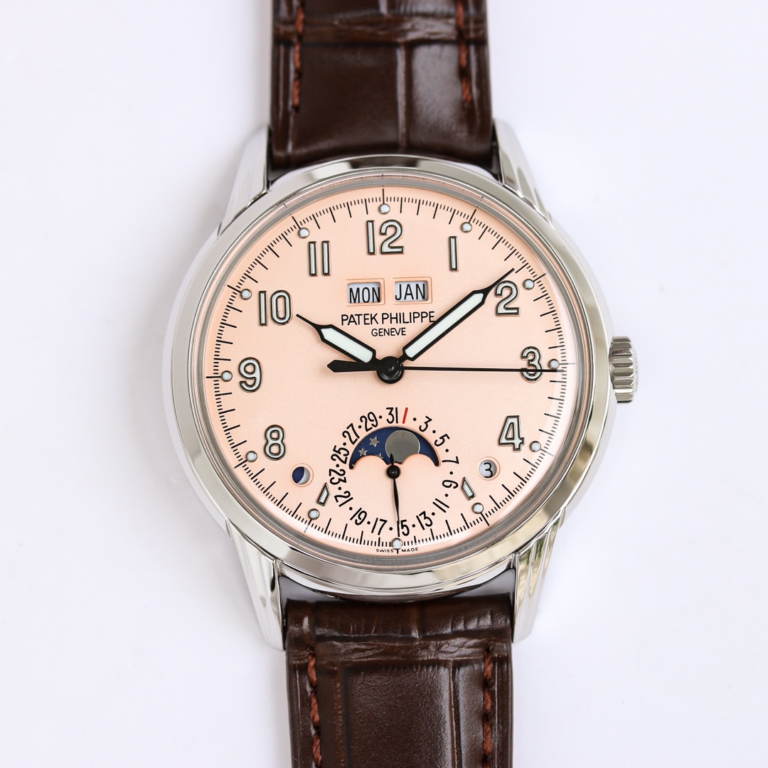 Patek Philippe Watch 40mm Silver - watch1116