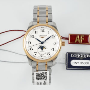 Longines Watch 40mm Silver - watch1137