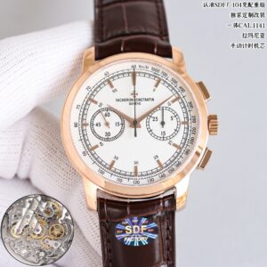 Vacheron Constantin Watch 42mm Rose Gold / Silver - watch1148