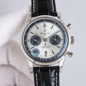 Breitling Watch 42mm White / Rose Gold - watch1150