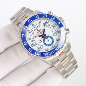 Classic Watch 44mm White / Blue - watch1162