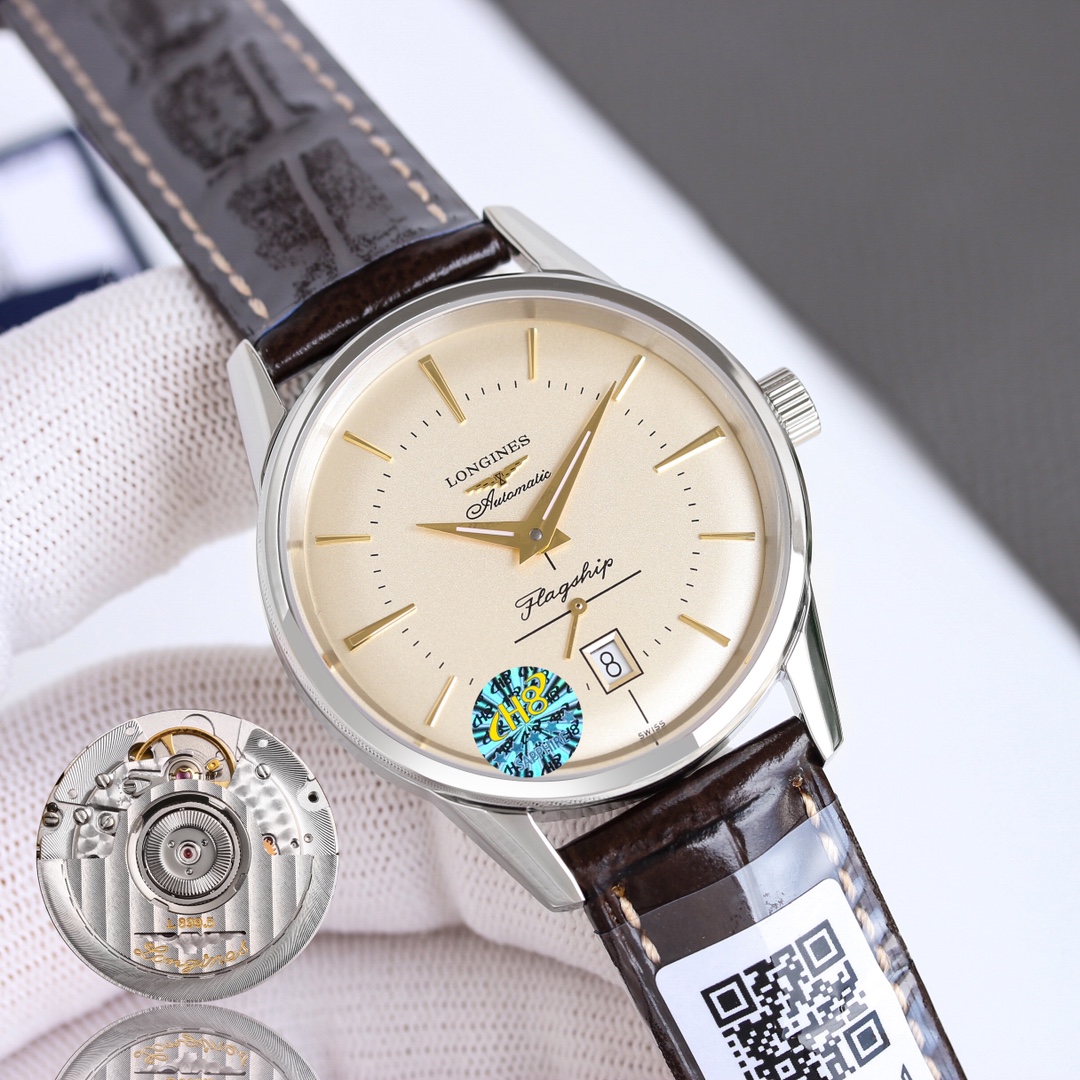 Longines Watch 38.5mm White / Gold - watch1180