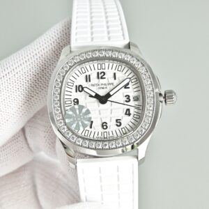 Patek Philippe Aquanaut 35.6mm White / Rose Gold - watch1183