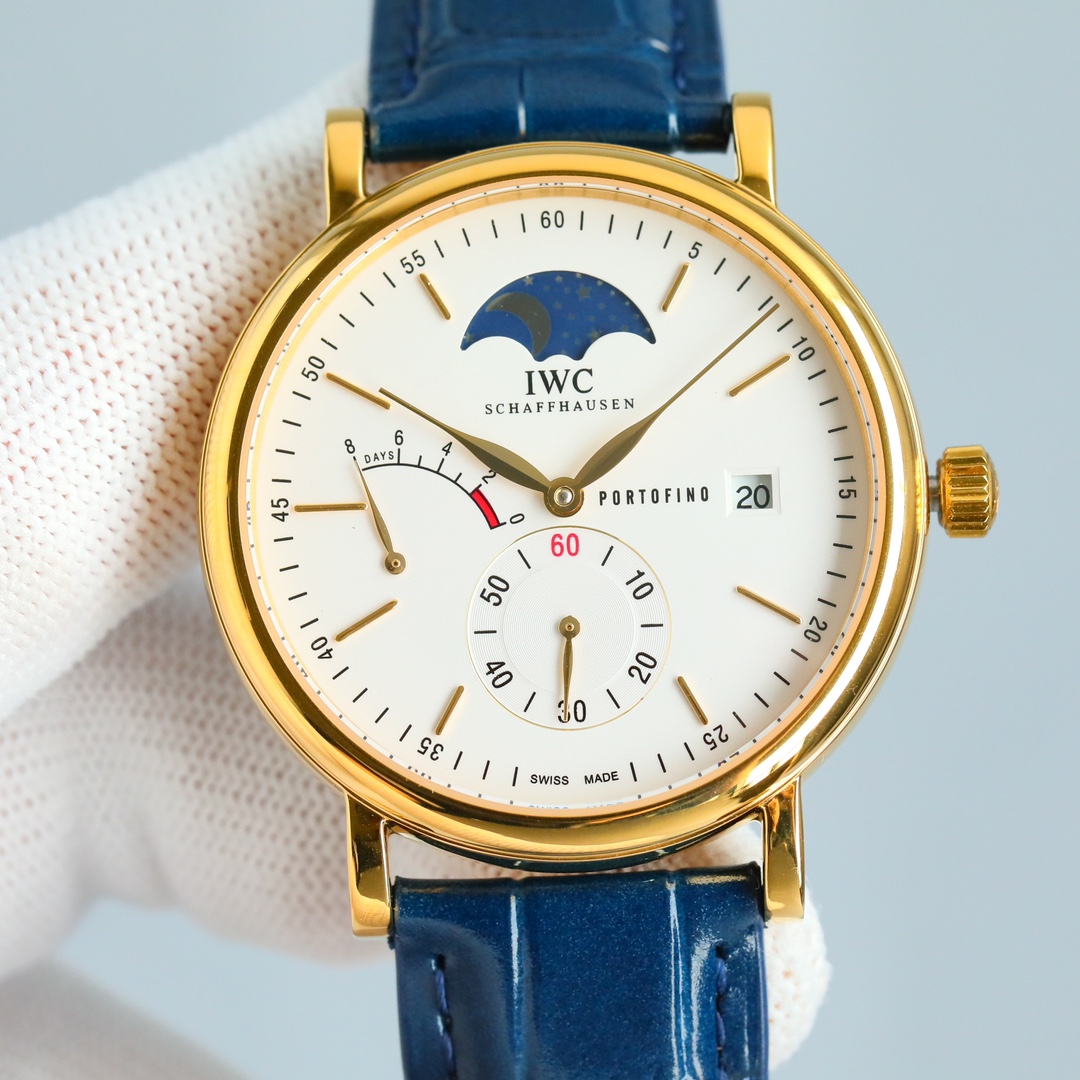 IWC Watch White / Gold - watch1184