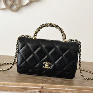 bag0589 Chanel WOC Black