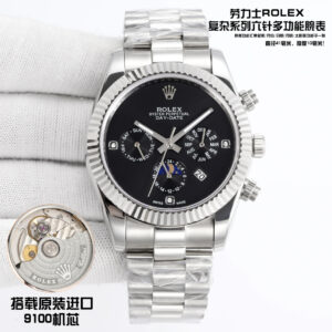 Rolex Watch 41mm Silver - watch1217