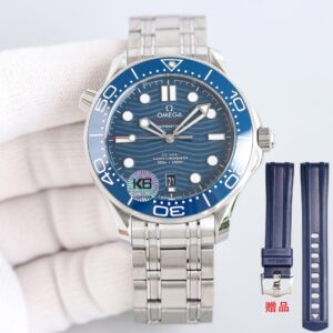 Omega Seamaster 42mm Black / White - watch1225