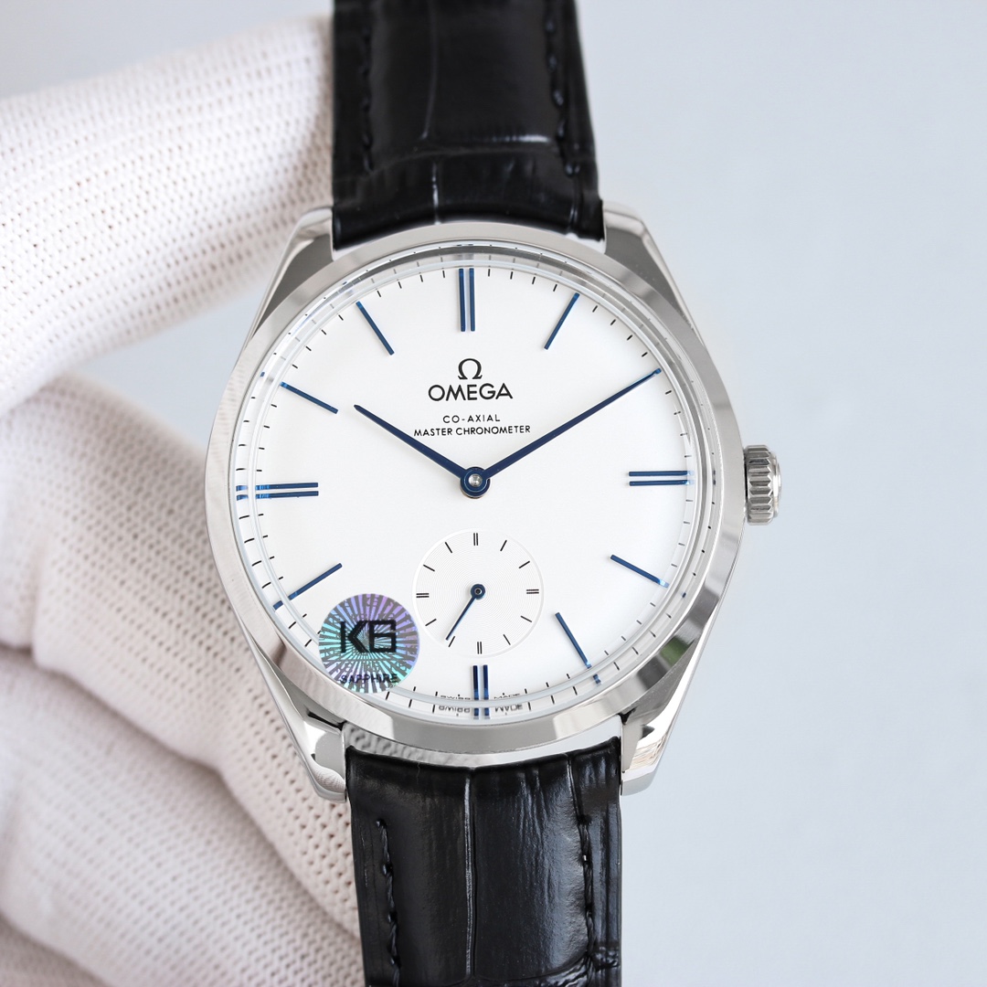 Classic Watch 40mm White / Blue - watch1226