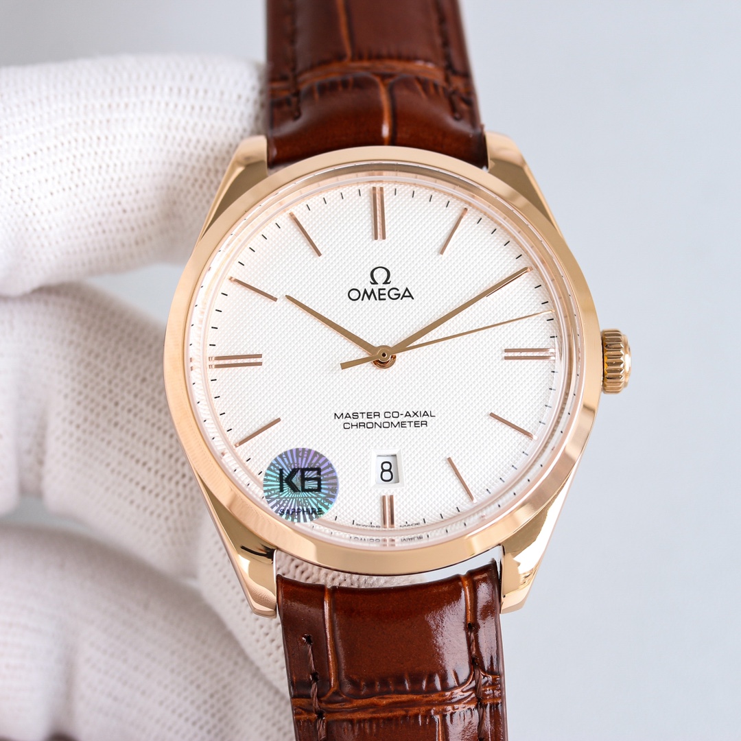 Classic Watch 40mm White / Blue - watch1229