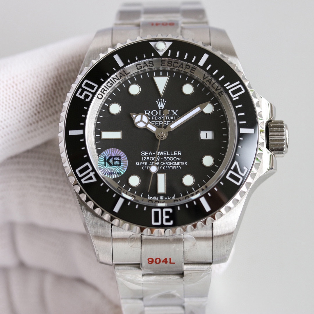 Rolex Watch 44mm Blue / Silver - watch1246