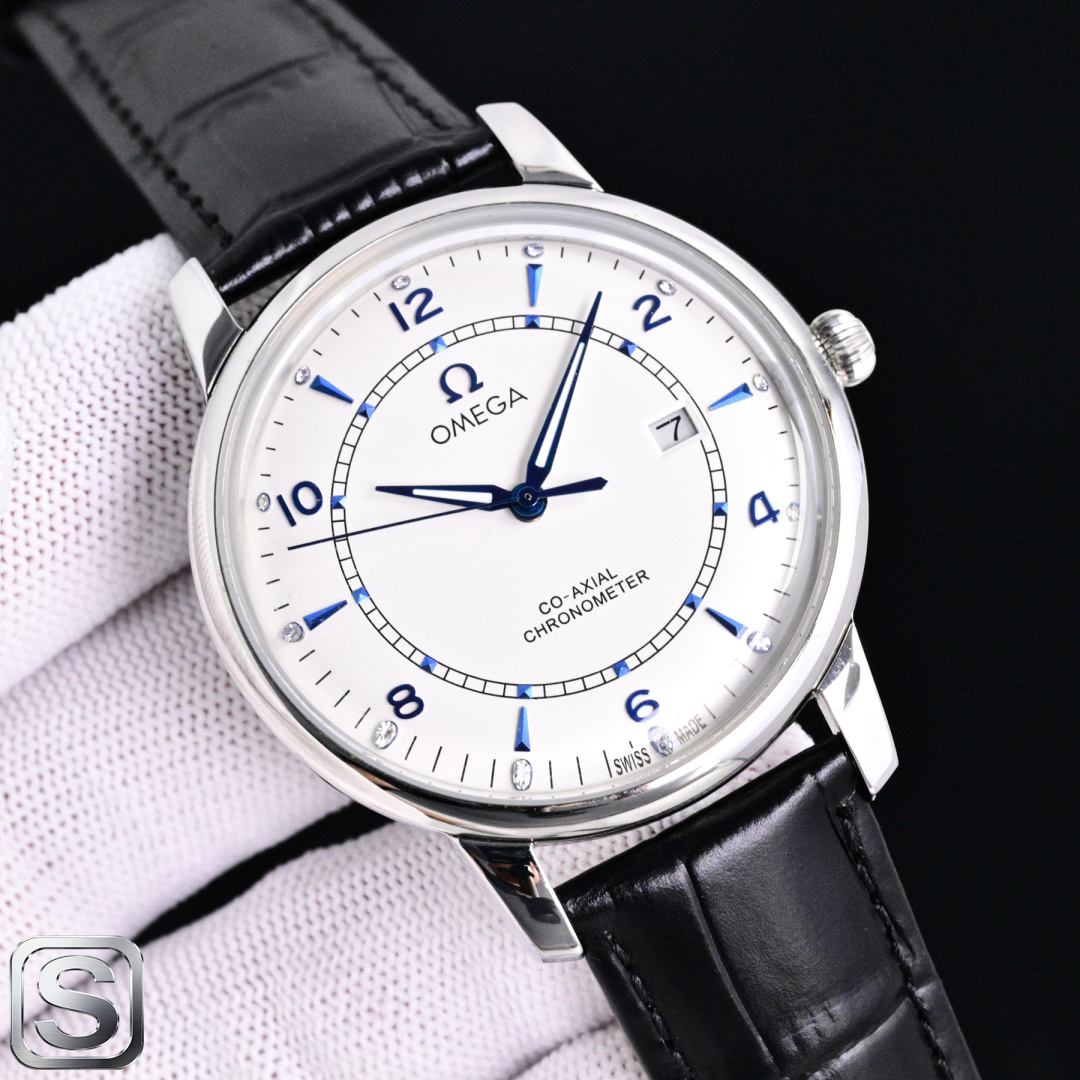 Classic Watch 42mm White / Gold - watch1253
