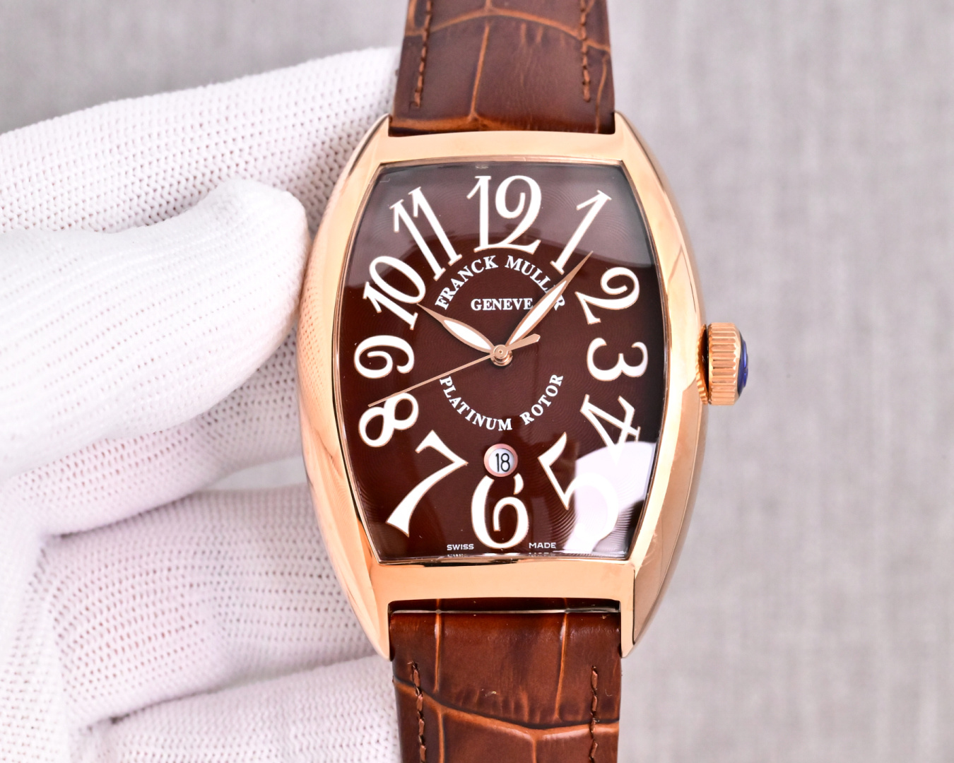 Classic Watch White / Rose Gold - watch1255