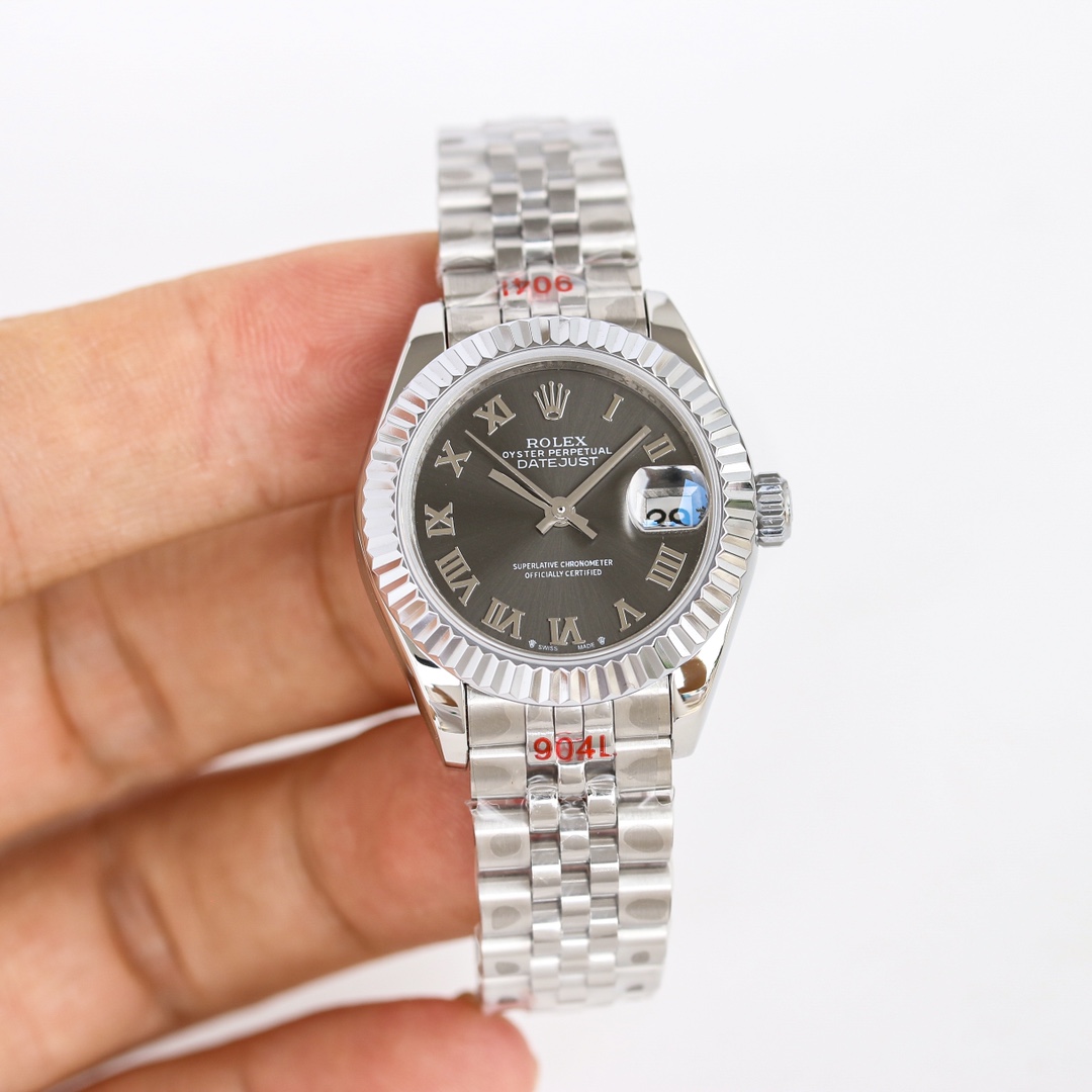 Rolex Datejust 28mm Silver - watch1258