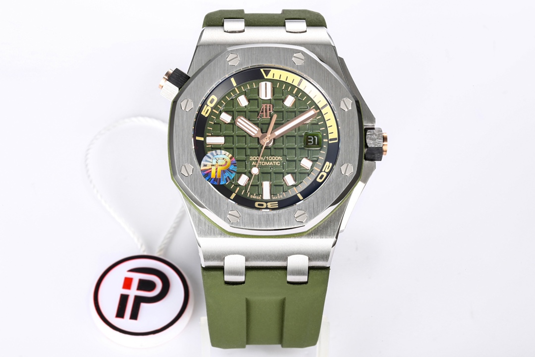 Audemars Piguet Royal Oak 42mm Black / Silver - watch1292