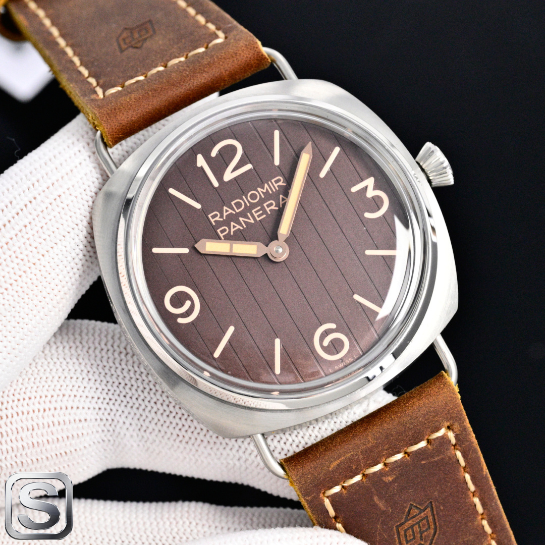 Panerai Watch 47mm White / Gold - watch1317