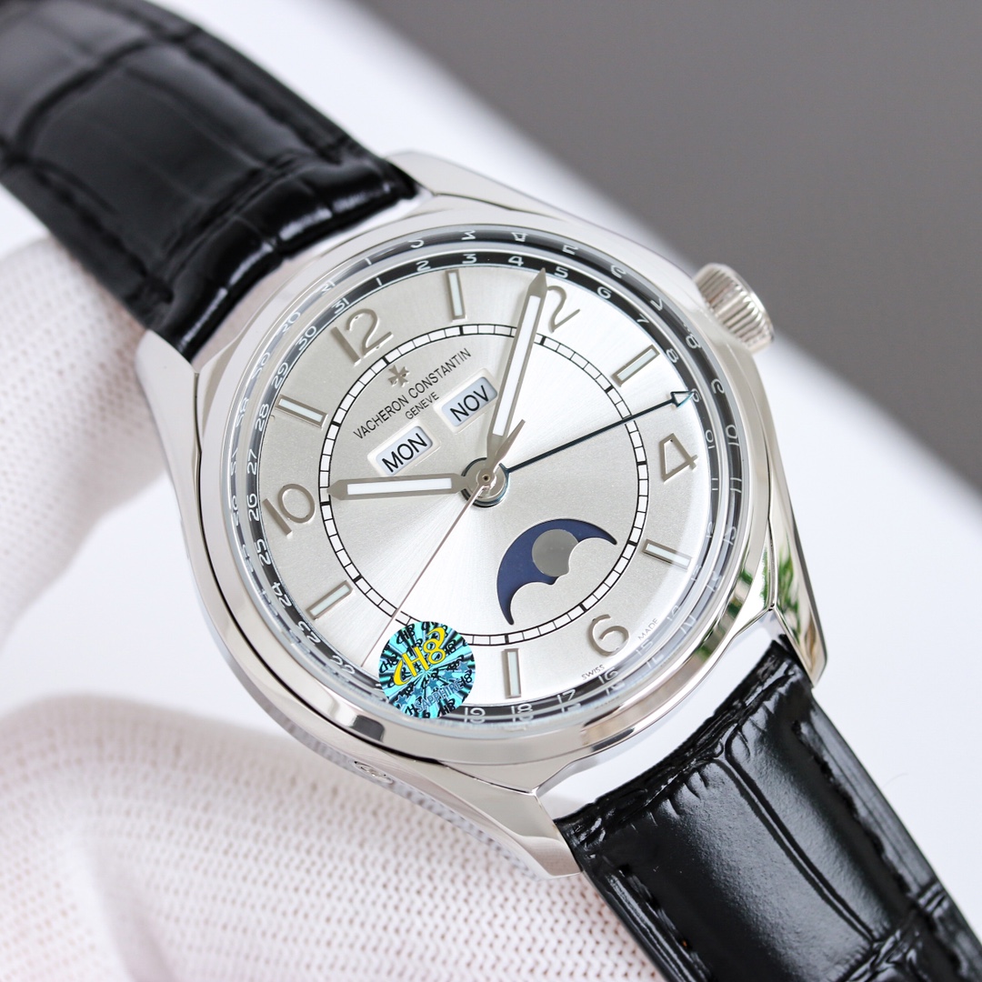 Vacheron Constantin Watch 40mm White / Blue - watch1334