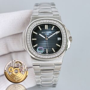 Patek Philippe Nautilus 40mm Silver - watch1336