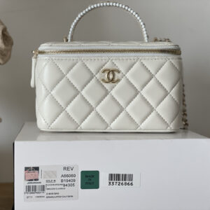 bag0599 Chanel Vanity White