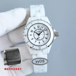 Chanel Watch 33mm White / Silver - watch1338