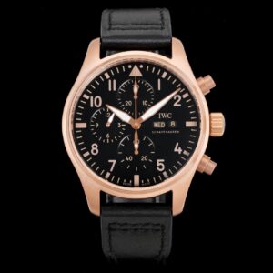 IWC Watch 43mm Black / Blue - watch1352