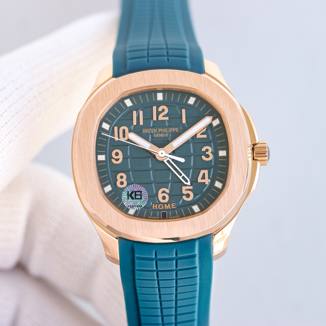 Patek Philippe Aquanaut 38mm Silver - watch1356