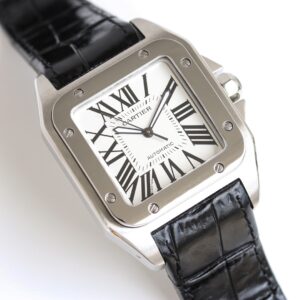 Cartier Santos 41.3mm White / Silver - watch1376