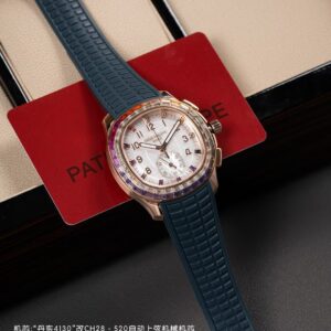 Patek Philippe Aquanaut 39.9mm White / Rose Gold - watch1393