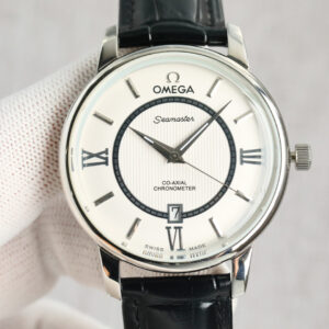 Omega De Ville 41mm White / Gold - watch1398